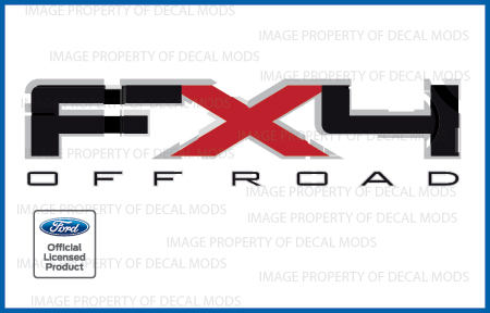 2007 Ford F150 FX4 Off Road Decals Truck Stickers F