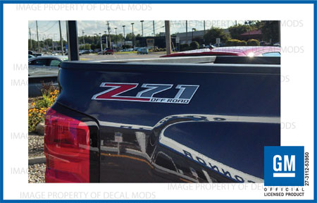 Z71 Off Road Decals Stickers 2014 2015 2016 2017 Chevy Silverado Gmc Sierra F Ebay
