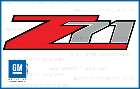 2007 2013 Chevrolet Silverado Z71 Decals F 1500 2500 Gm Hd Stickers Chevy Ebay